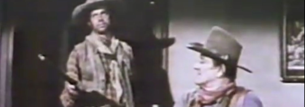 George Plimpton, John Wayne, Howard Hawks on Rio Lobo