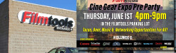 Pre CineGear Party @ Filmtools!