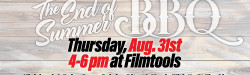 End Of Summer BBQ @ Filmtools 